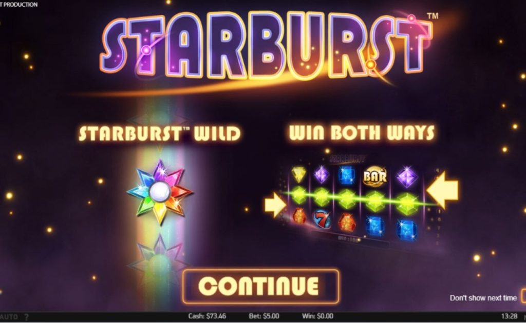 Play Starburst Online
