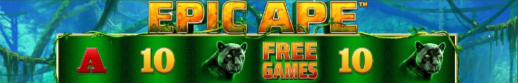Epic Ape online slot by Playtech.