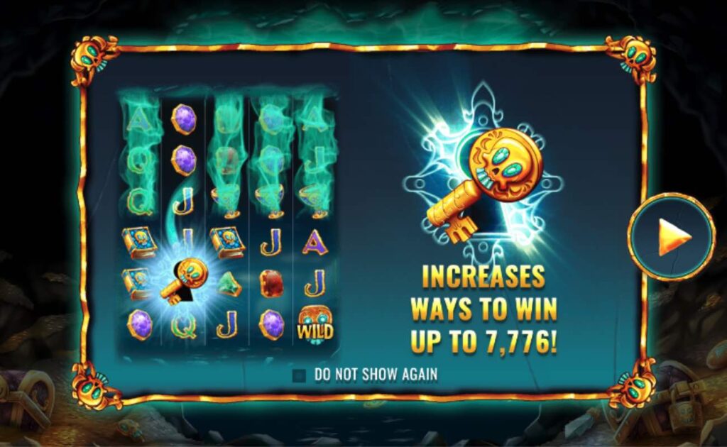 Skeleton Key online slot casino game by IGT.