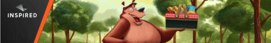 Bear Money online slot game by Inspired Gaming loading page.