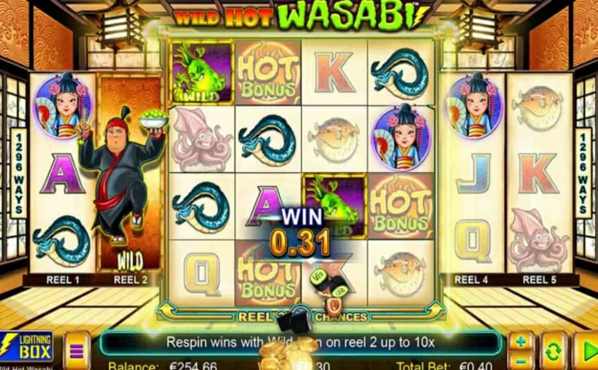 Wild Hot Wasabi online slot by Lightning Box.