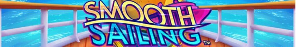 Smooth Sailing online slot logo.