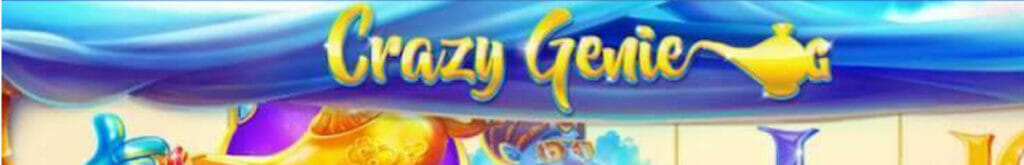 Crazy Genie online slot game.