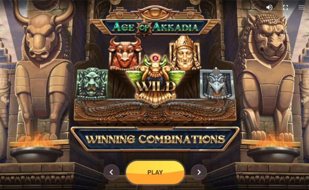 Age of Akkadia online wild screen.