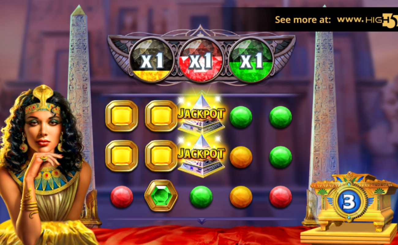  Feather of the Nile online slot game.