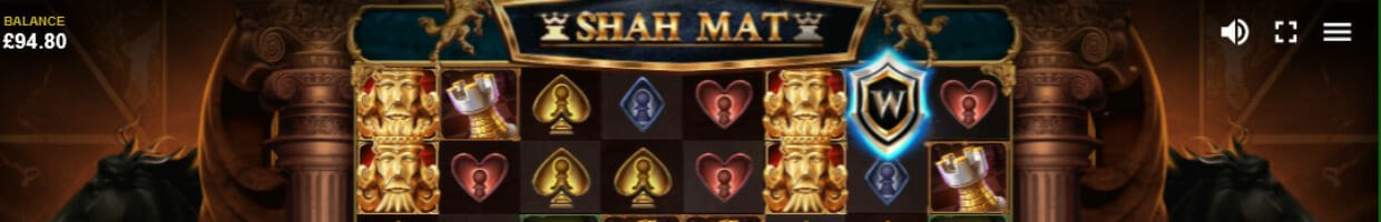 Shah Mat online slot game.