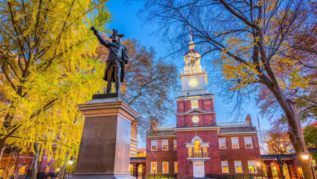 The Independence Hall, Philadelphia, Pennsylvania
