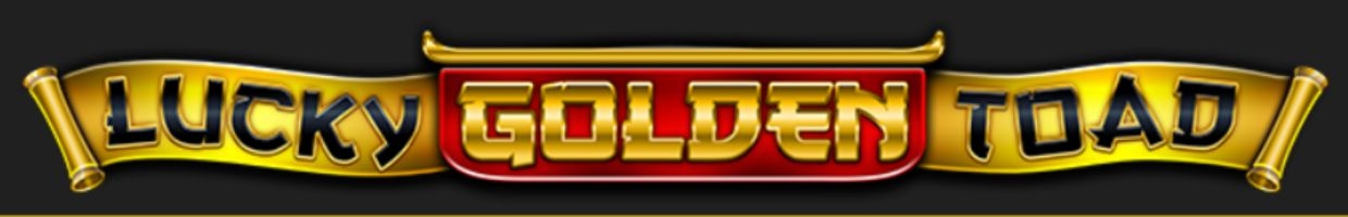 title of the Lucky Golden Toad online slot game by IGT