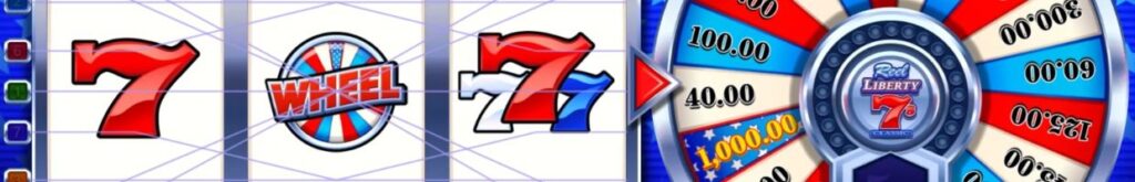 the Reel Liberty 7s Classic online slot game by Ainsworth