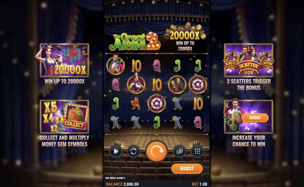 Gameplay in The Great Albini 2 by Foxium