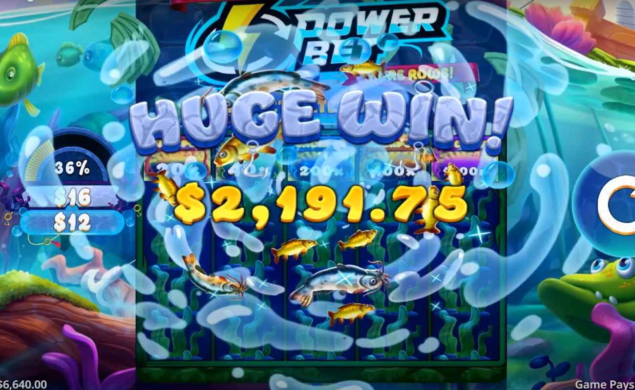 Gameplay in Fishing for Cash by High5