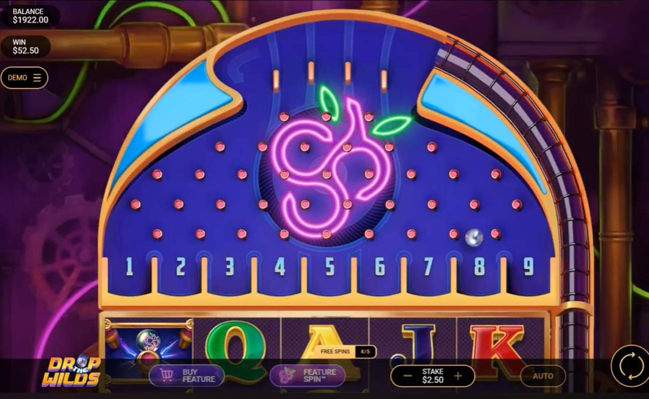 Gameplay in Drop the Wilds by Spinberry 