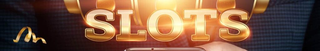 A person plays 777 online slots on a smartphone