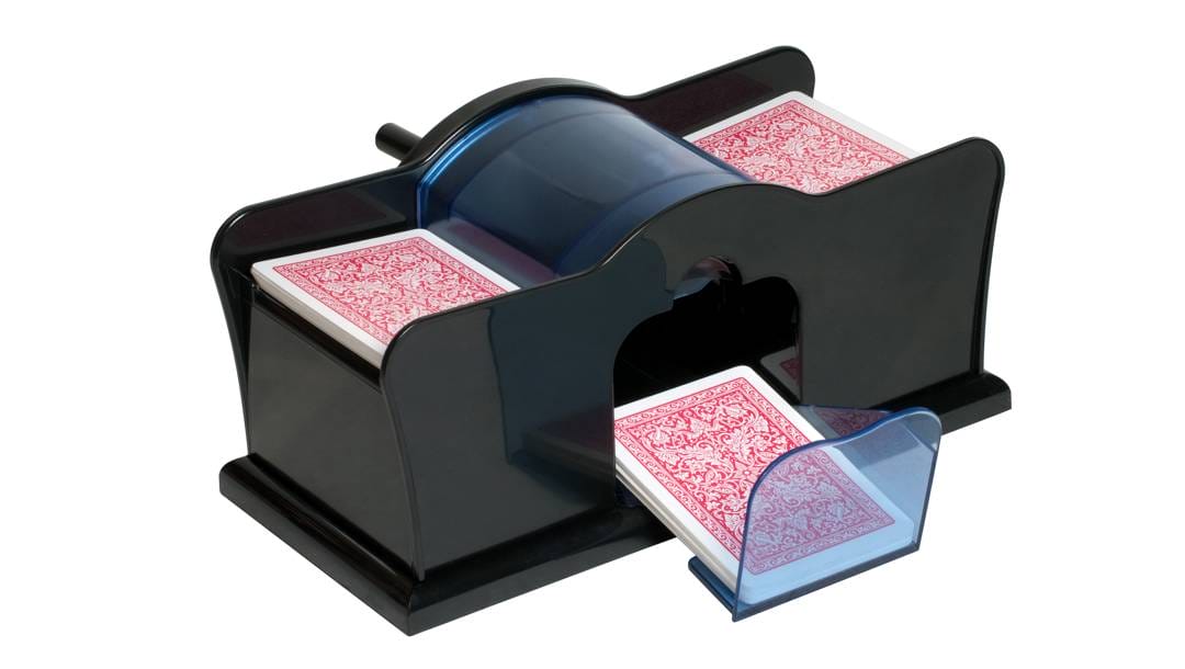 mtg card shuffling machine TAAVOP Automatic Shuffler, 1-2 Deck Battery-Operated Electric Poker Card Shuffler Machine, for Playing Cards/UNO : Toys & Games This space Automatic Card Shuffler for MTG