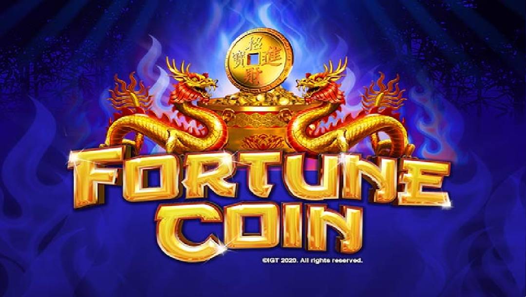 Title banner of the Fortune Coin Slot game.
