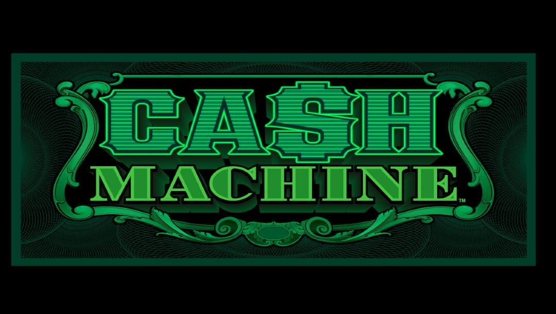 Cash Machine Online Slot Game Logo