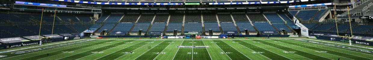 A general view of CenturyLink Field before a game between the Seattle Seahawks and Minnesota Vikings in Seattle, Washington. Photo by Abbie Parr/Getty Images.