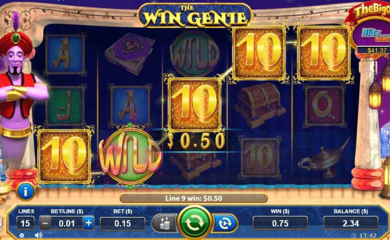 Play Online Slots - The Win Genie Online Slot Review - BetMGM Casino