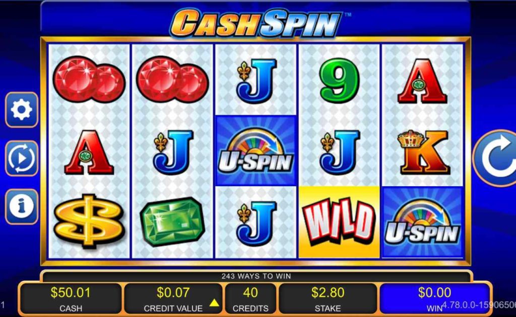 spin for cash slot