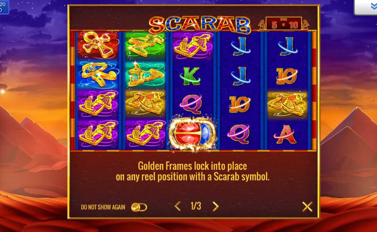 scarab slot machine