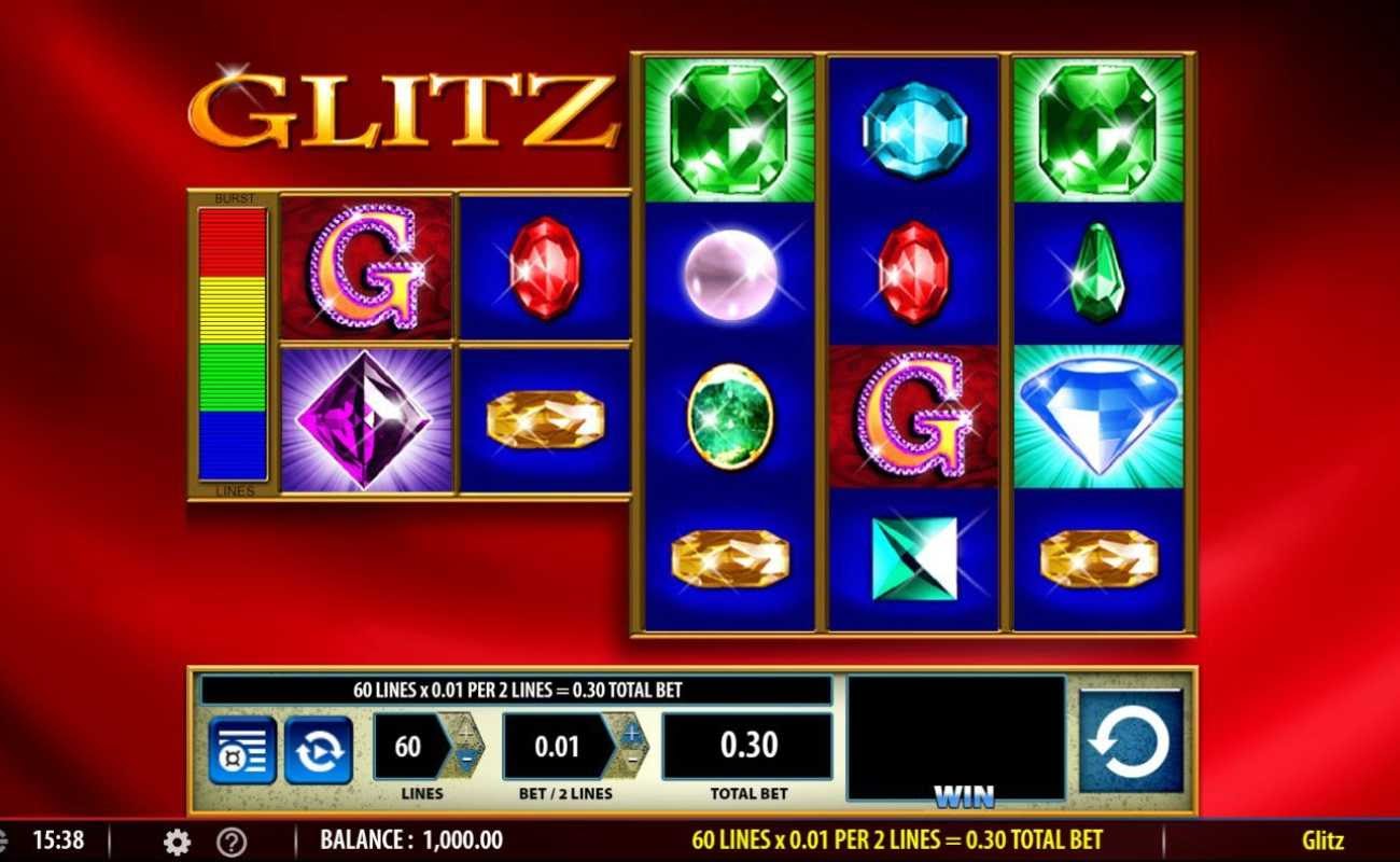 Glitz by NYX online slot casino game