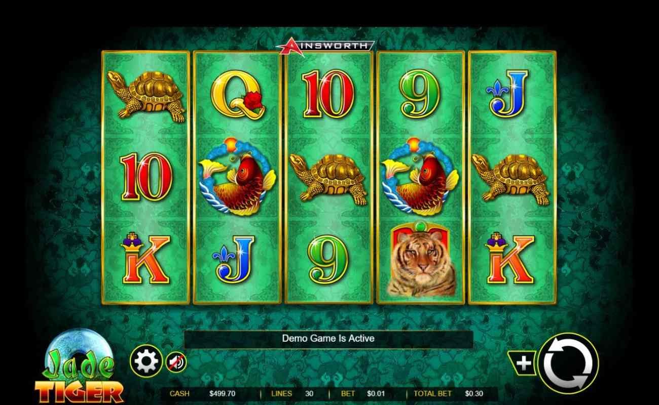 Jade Tiger by Ainsworth online slot casino game