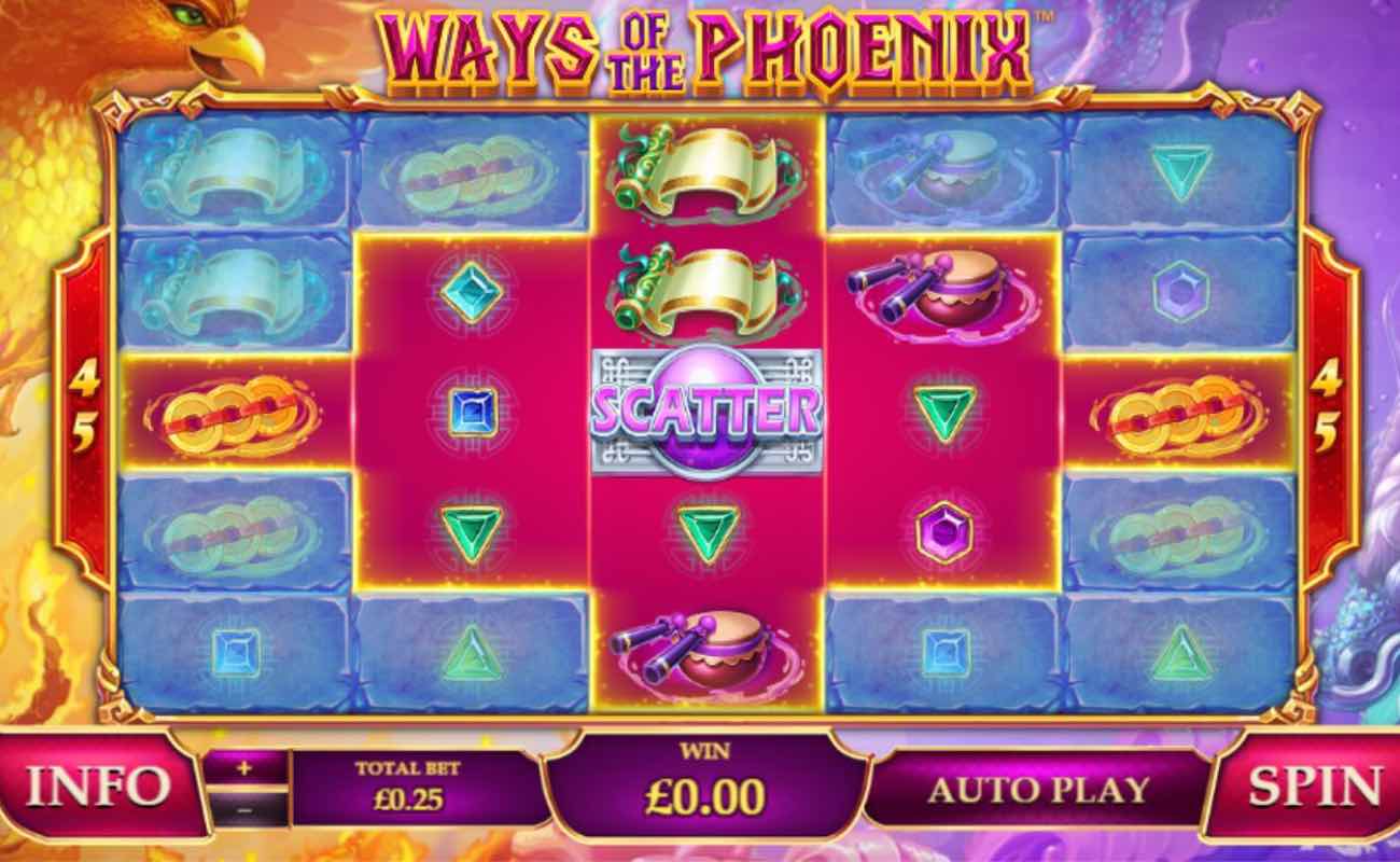 Ways of the phoenix slot machine