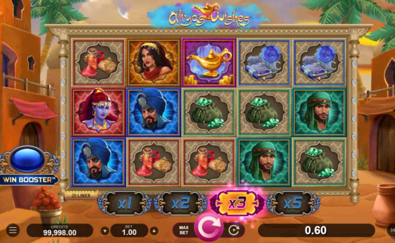 Aliya’s Wishes online slot by DGC