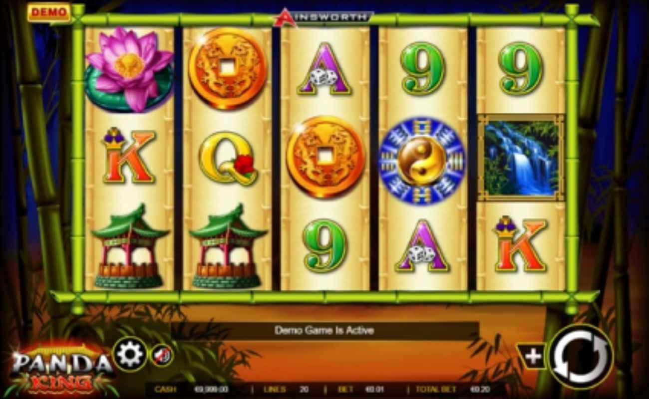 Panda King online slot by Ainsworth.