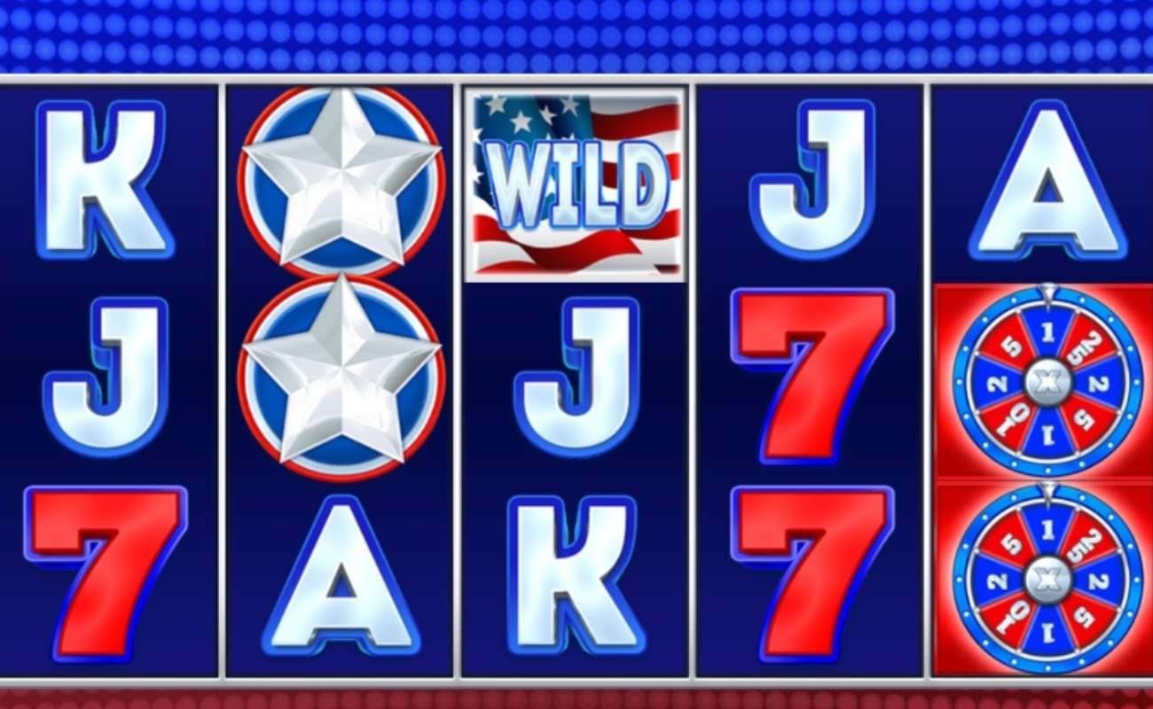 Screenshot of Liberty Cash Spins, an online slot by Inspired Gaming.