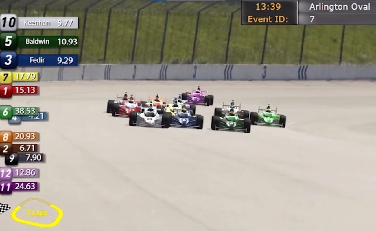 Screenshot of Motor Racing by Virtual Inspired.
