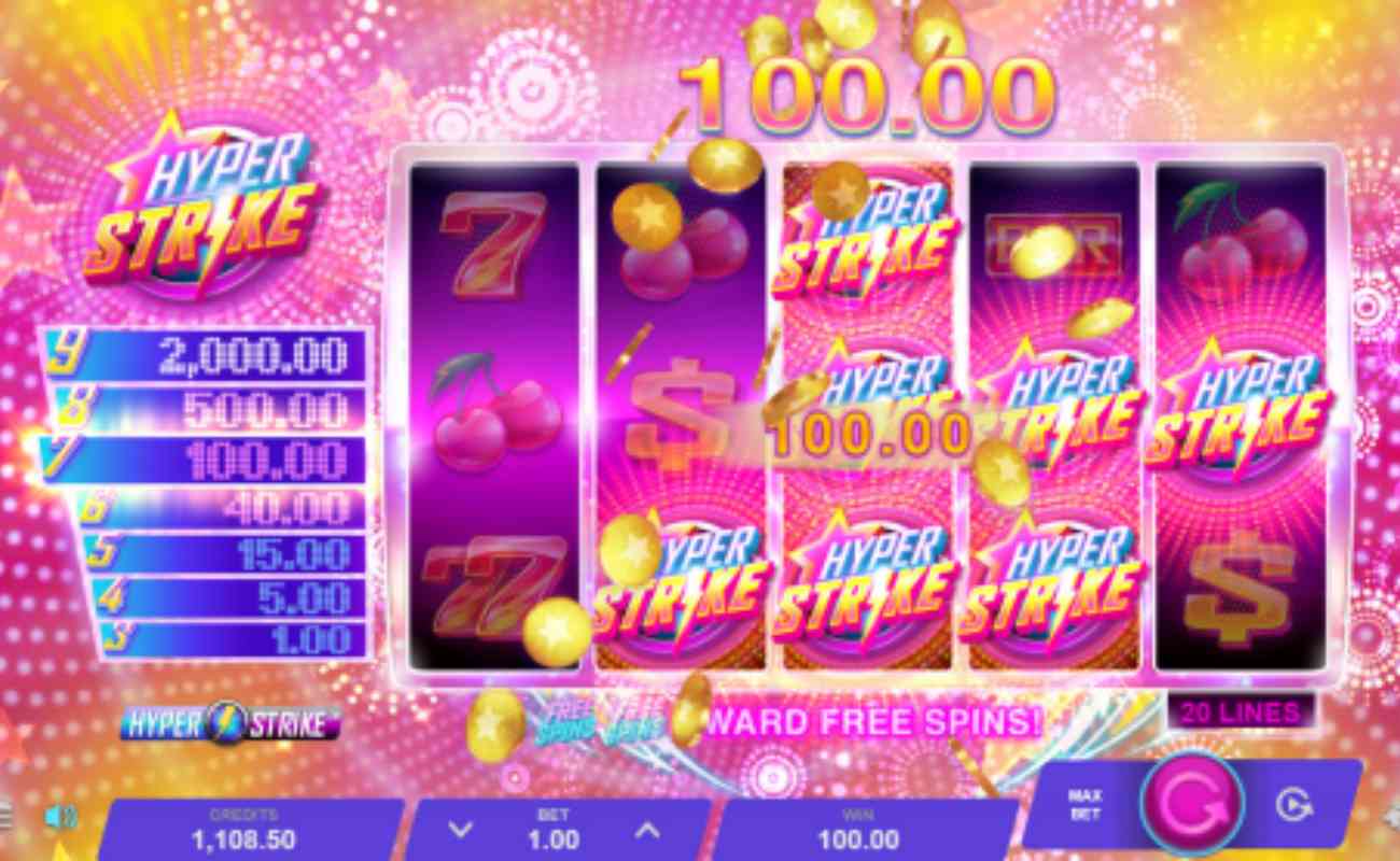 Hyper Strike online slot by Microgaming