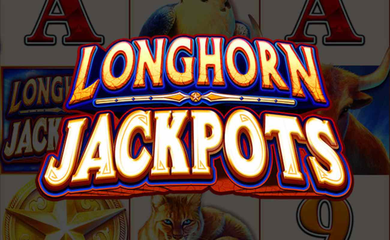 Longhorn Jackpots online slot by AGS