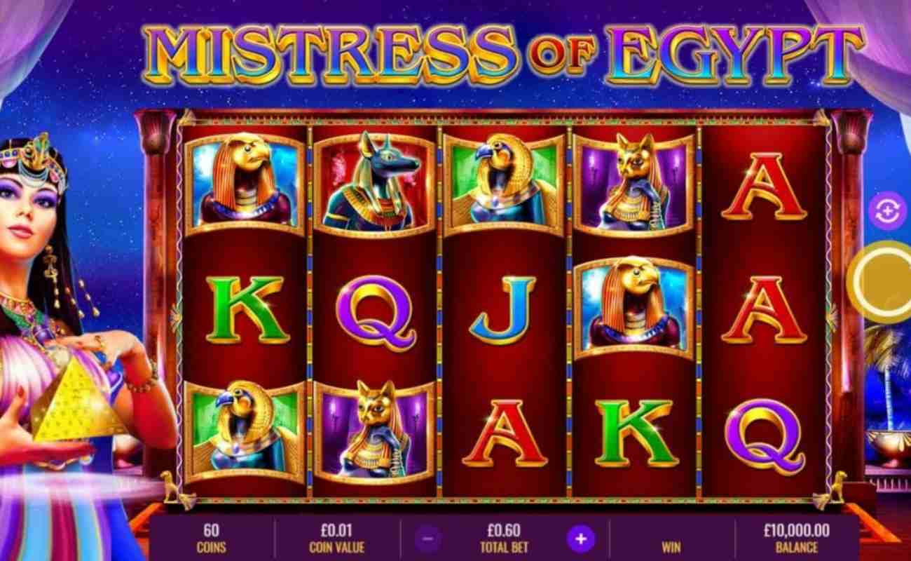 Mistress of Egypt online slot by IGT