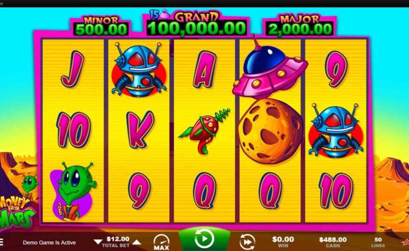 Money From Mars online slot by Ainsworth