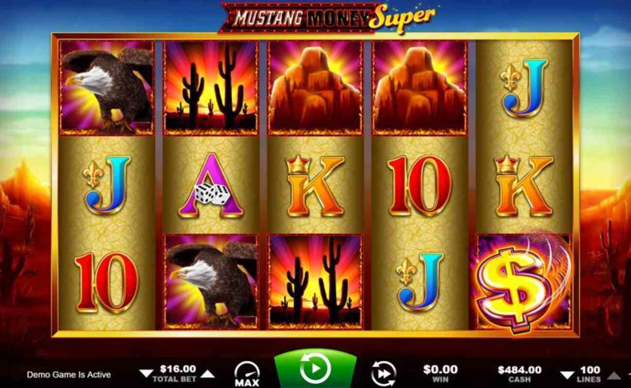 Mustang Money Super online slot by Ainsworth