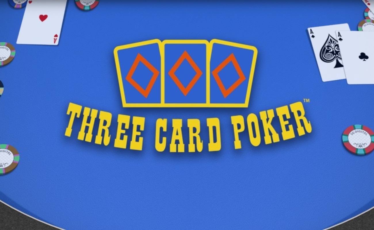Three Card Poker online slot by SG Digital (NYX)