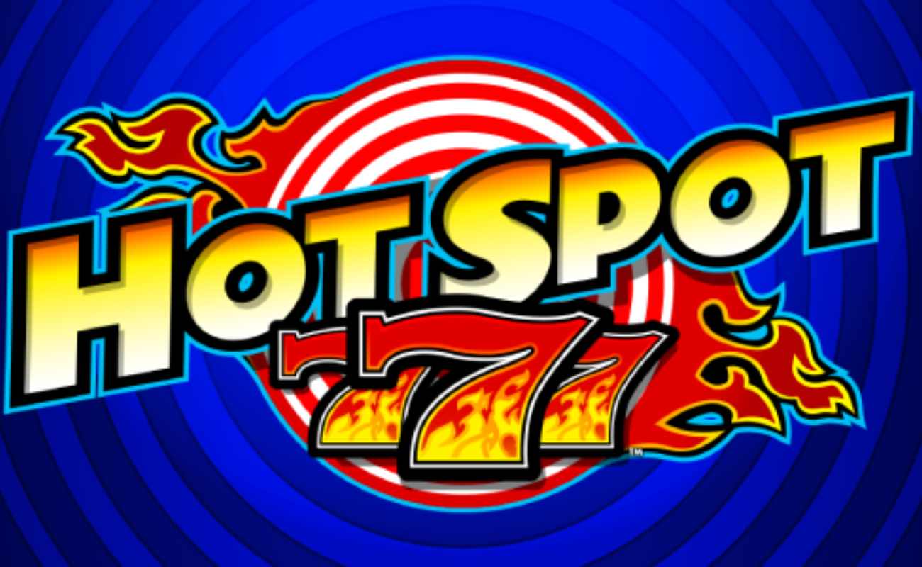 Hot Spot 777 online slot logo by Everi