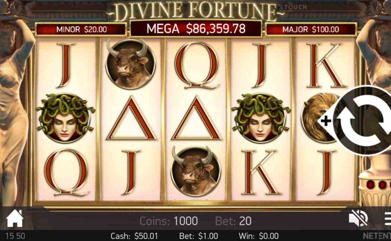 Divine Fortune Megaways online slot by NetEnt