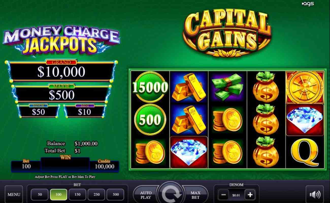 Capital Gains online slot by AGS