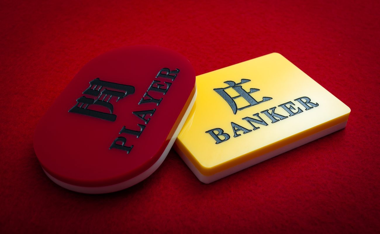 Live Baccarat online casino game by Evolution