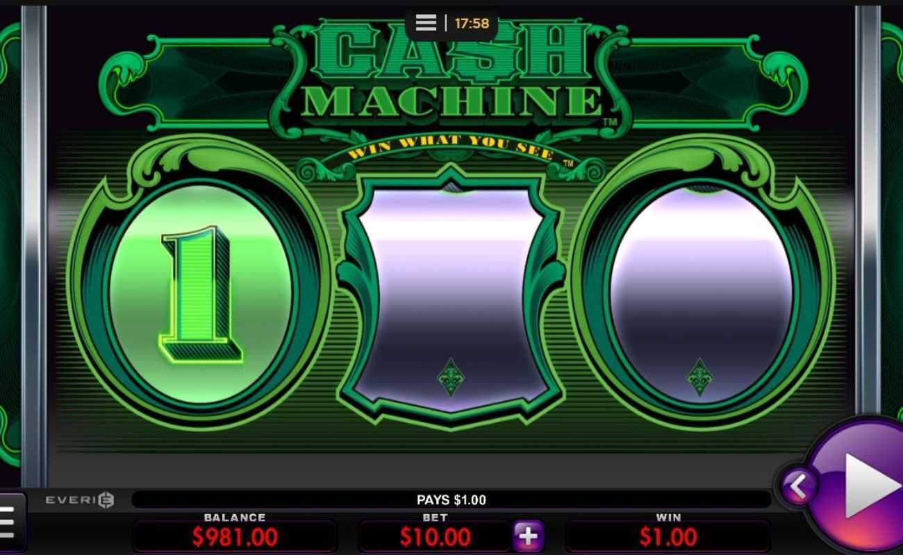 Cash Machine online slot by Everi