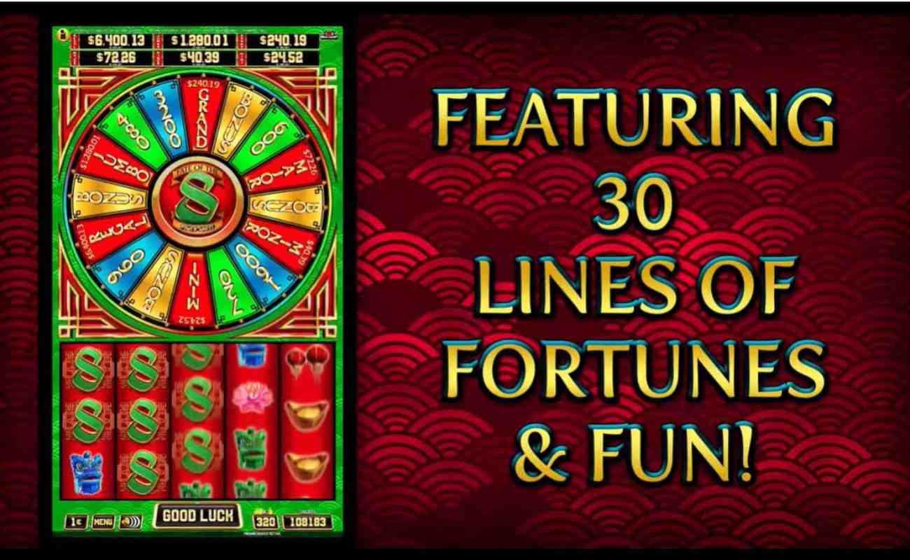 Fate of the 8 Power Wheel online slot by Spin Games