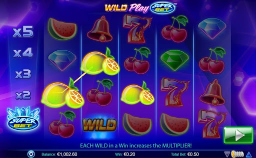 Wild Play SuperBet online slot game by SG Digital/NextGen.