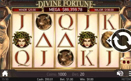 Divine Fortune Megaways online slot by NetEnt.