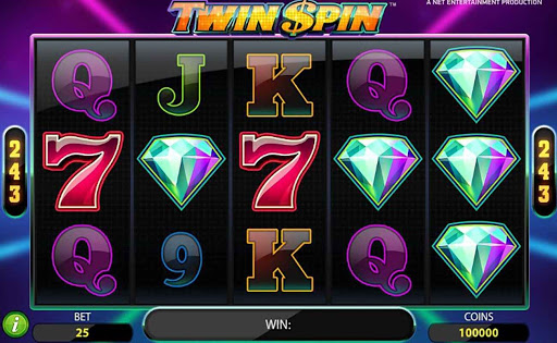 Twin Spin online slot by NetEnt.