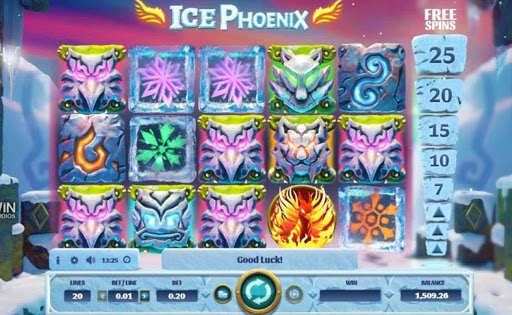 Ice Phoenix online slot by GVC.