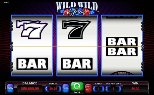 Wild Wild Gems online slot by Everi.