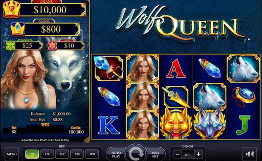 Wolf Queen online slot by AGS.