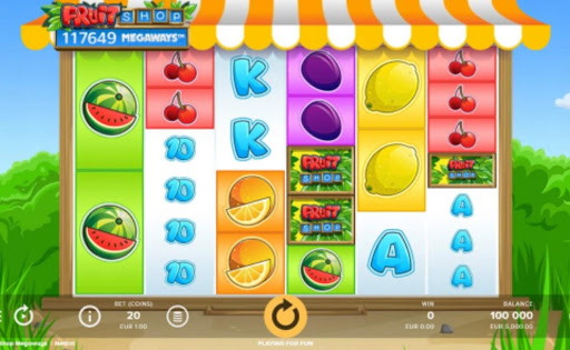 Fruit Shop Megaways online slot by NetEnt.